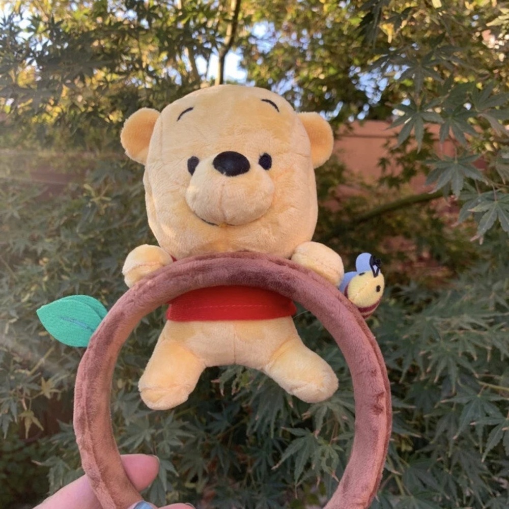 Disney Tokyo Resort Winnie the pooh fluffy Ears Headband Disneyland Disney